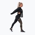 Training-Leggings Damen NEBBIA Gold Print schwarz 82711