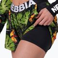 Damen-Trainingsshorts NEBBIA High-Energy Double Layer dschungelgrün 4