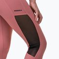 Damen Trainingsleggings NEBBIA Mesh High-Waist altrosa 3