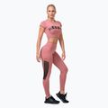Damen Trainingsleggings NEBBIA Mesh High-Waist altrosa 6