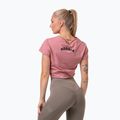 Damen Trainingsoberteil NEBBIA Loose Fit & Sporty Crop Top rosa 58371 2