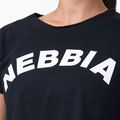 Damen Trainingsoberteil NEBBIA Loose Fit & Sporty Crop Top schwarz 58311 3