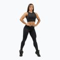 Training Top Damen NEBBIA Mesh Intense black/gold 2