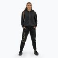 Damen Hoodie Sweatshirt NEBBIA Signature Intense black/gold 2