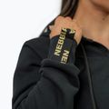 Damen Hoodie Sweatshirt NEBBIA Signature Intense black/gold 4