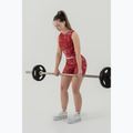 Trainings Shorts Damen NEBBIA 5″ Hammies High Waisted red 7