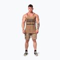 Trainings Tank Top Herren NEBBIA Washed-Off Stringer Max Out light brown 2