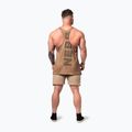 Trainings Tank Top Herren NEBBIA Washed-Off Stringer Max Out light brown 3