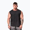 Herren Trainingstank Top Washed-Off Beastin schwarz