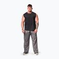 Herren Trainingstank Top Washed-Off Beastin schwarz 2