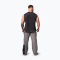 Herren Trainingstank Top Washed-Off Beastin schwarz 3