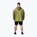 Training Hoodie Herren NEBBIA Washed-Off Hoodie NO BS green 3