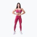Trainingsleggings Damen NEBBIA Washed High Waisted Legacy red 2