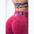 Trainingsleggings Damen NEBBIA Washed High Waisted Legacy red 5