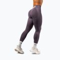 Damen-Trainingsleggings NEBBIA Flow Seamless Push-Up dark grey 3