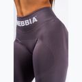 Damen-Trainingsleggings NEBBIA Flow Seamless Push-Up dark grey 5