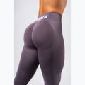 Damen-Trainingsleggings NEBBIA Flow Seamless Push-Up dark grey 6