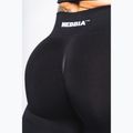 Damen-Trainingsleggings NEBBIA Flow Seamless Push Up Black 6
