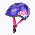 Kellys Zigzag 022 lila Kinder Fahrradhelm 3