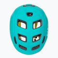 Kellys Zigzag 022 türkisfarbener Kinderfahrradhelm 6