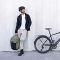 Thule Paramount 28 l soft grüner Fahrradrucksack 5