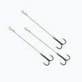 Delphin Bomb Twisto Rigs 3 Tungstenvorfach schwarz 669004008 2