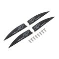 CrazyFly Kiteboard Finne Carbon schwarz T008-0226