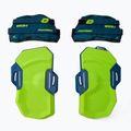 CrazyFly Hexa II Bindung blau-grün Kiteboard Pads und Gurte T016-0260
