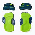 CrazyFly Hexa II Bindung Kleine blau-grüne Kiteboard Pads und Gurte T016-0264