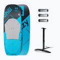 Kitesurfing Brett + Tragflächenprofil CrazyFly Chill Cruz 1200 blau T011-0013