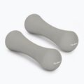 Kurzhanteln GymBeam Neoprene Dumbbells 2 x 1 kg light grey