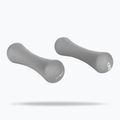 Kurzhanteln GymBeam Neoprene Dumbbells 2 x 1 kg light grey