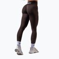 Damen Trainingsleggings NEBBIA Power dunkelbraun 3