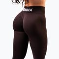 Damen Trainingsleggings NEBBIA Power dunkelbraun 5