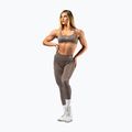 Damen Trainingsleggings NEBBIA Power light brown ash 2