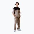 Trainings-T-Shirt Herren NEBBIA Power Oversize light brown ash 2