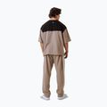 Trainings-T-Shirt Herren NEBBIA Power Oversize light brown ash 3