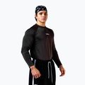 Herren-Trainingslangarmshirt NEBBIA Power black