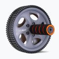 GymBeam Ab Wheel Bauchmuskeltrainer schwarz/grau/orange