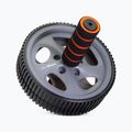 GymBeam Ab Wheel Bauchmuskeltrainer schwarz/grau/orange 2