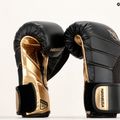 Hayabusa T3 schwarz/goldene Boxhandschuhe 11