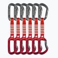 Ocun Hawk QD Zoom PA 12 cm 6 Kletterausdrücke rot.