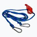 SPINERA Qualitätsradzaum blau/grünes Abschleppseil 2