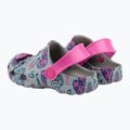 Coqui Little Frog mid.grey/fuchsia love/amulet Kindersandalen 10