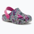 Coqui Little Frog mid.grey/fuchsia love/amulet Kindersandalen 2