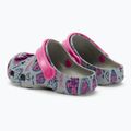 Coqui Little Frog mid.grey/fuchsia love/amulet Kindersandalen 4