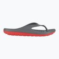 Herren Coqui Zucco dunkelgrau/rot Pantoletten 8