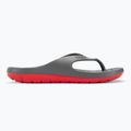 Herren Coqui Zucco dunkelgrau/rot Pantoletten 2