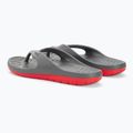 Herren Coqui Zucco dunkelgrau/rot Pantoletten 3
