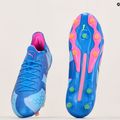 PUMA King Ultimate Energy FG/AG Herren Fußballschuhe Ultrablau/Leuchtend Pink/Leuchtend Blau 14